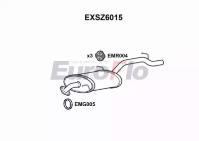 Амортизатор EuroFlo EXSZ6015