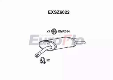 Амортизатор EuroFlo EXSZ6022