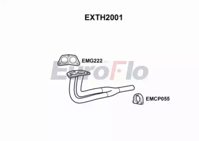 Труба выхлопного газа EuroFlo EXTH2001