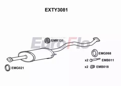 Амортизатор EuroFlo EXTY3081