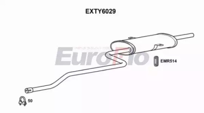 Амортизатор EuroFlo EXTY6029