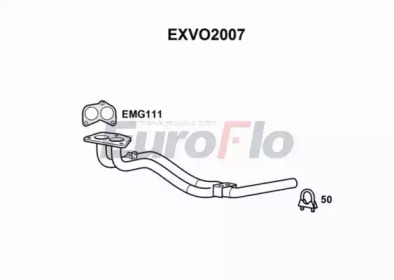 Труба выхлопного газа EuroFlo EXVO2007