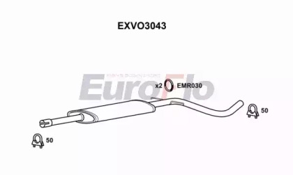 Амортизатор EuroFlo EXVO3043