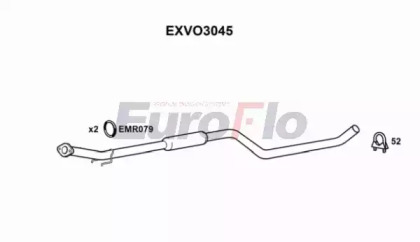 Амортизатор EuroFlo EXVO3045