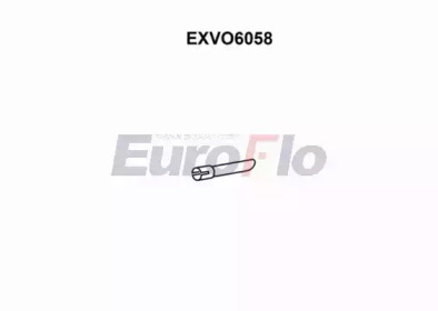 Насадка выпускной трубы EuroFlo EXVO6058