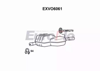 Амортизатор EuroFlo EXVO6061