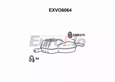 Амортизатор EuroFlo EXVO6064