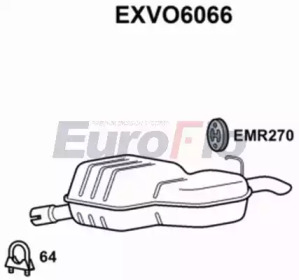 Амортизатор EuroFlo EXVO6066