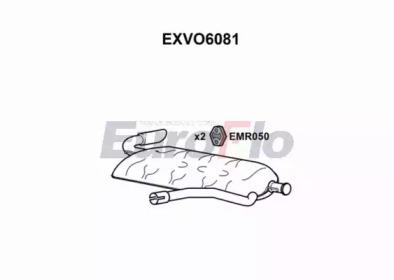 Амортизатор EuroFlo EXVO6081