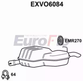 Амортизатор EuroFlo EXVO6084