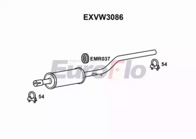 Амортизатор EuroFlo EXVW3086