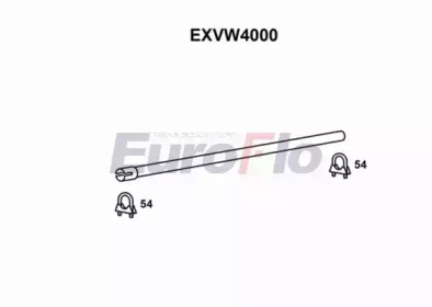 Труба выхлопного газа EuroFlo EXVW4000