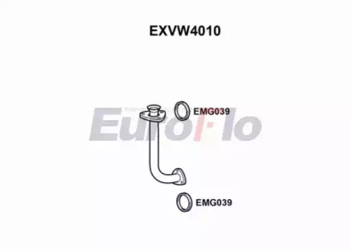 Труба выхлопного газа EuroFlo EXVW4010