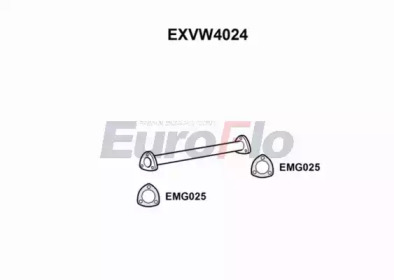 Труба выхлопного газа EuroFlo EXVW4024