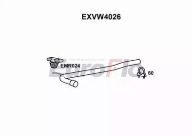 Труба выхлопного газа EuroFlo EXVW4026