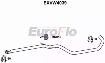 Трубка EuroFlo EXVW4039