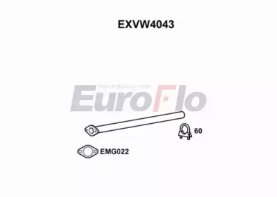 Трубка EuroFlo EXVW4043