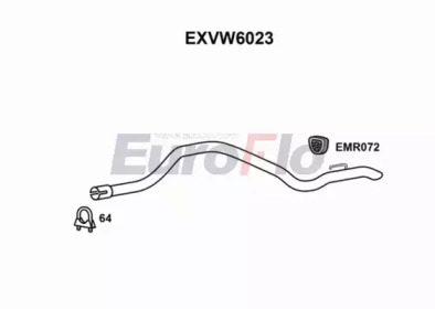 Насадка-облицовка EuroFlo EXVW6023