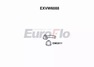 Насадка выпускной трубы EuroFlo EXVW6088