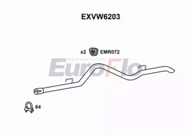 Насадка-облицовка EuroFlo EXVW6203