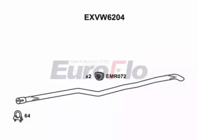 Насадка-облицовка EuroFlo EXVW6204