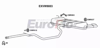 Амортизатор EuroFlo EXVW9003