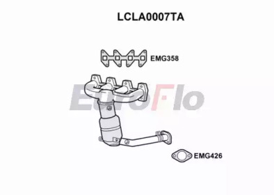 Катализатор EuroFlo LCLA0007TA