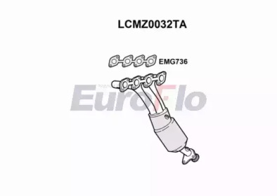 Катализатор EuroFlo LCMZ0032TA