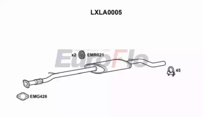 Амортизатор EuroFlo LXLA0005