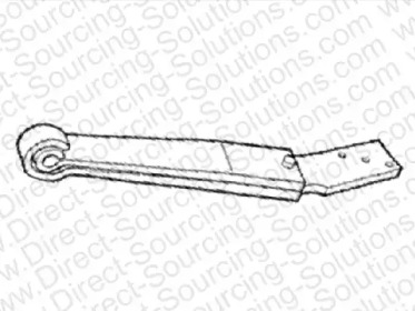 Рессорный лист DSS 107441