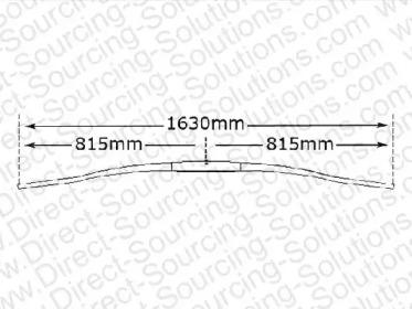 Рессорный лист DSS 270127