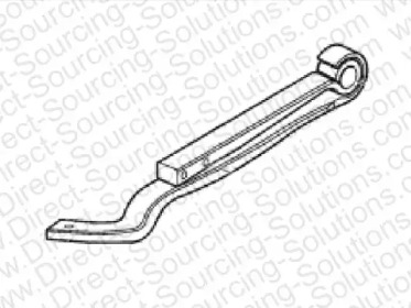 Рессорный лист DSS 270132