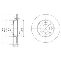 Тормозной диск Dr!ve+ DP1010.11.0010