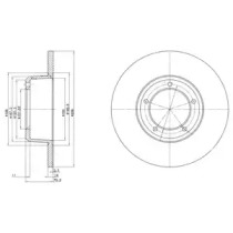 Тормозной диск Dr!ve+ DP1010.11.0070