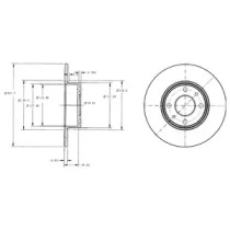 Тормозной диск Dr!ve+ DP1010.11.0180