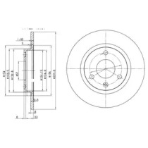 Тормозной диск Dr!ve+ DP1010.11.0039