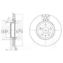 Тормозной диск Dr!ve+ DP1010.11.0843