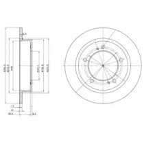 Тормозной диск Dr!ve+ DP1010.11.0059