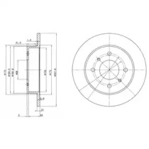 Тормозной диск Dr!ve+ DP1010.11.0123