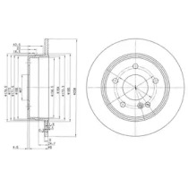 Тормозной диск Dr!ve+ DP1010.11.0075