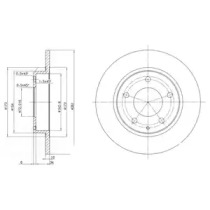 Тормозной диск Dr!ve+ DP1010.11.0056