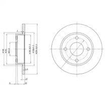 Тормозной диск Dr!ve+ DP1010.11.0086