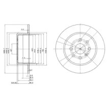 Тормозной диск Dr!ve+ DP1010.11.0119