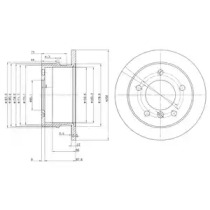 Тормозной диск Dr!ve+ DP1010.11.0143