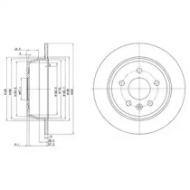 Тормозной диск Dr!ve+ DP1010.11.0127