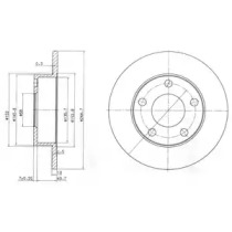 Тормозной диск Dr!ve+ DP1010.11.0154