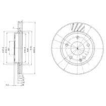 Тормозной диск Dr!ve+ DP1010.11.0376