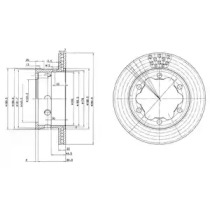 Тормозной диск Dr!ve+ DP1010.11.0766