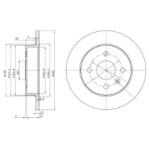 Тормозной диск Dr!ve+ DP1010.11.0153