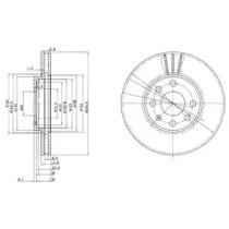 Тормозной диск Dr!ve+ DP1010.11.0753